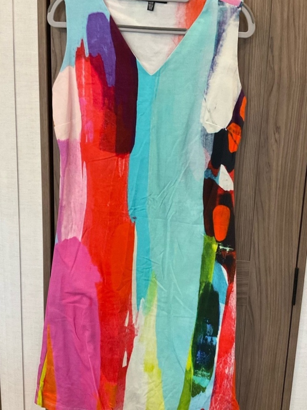 CLAIRE DESJARDINS BY CARRE MOIR SIZE MEDIUM M SLEEVELESS DRESS LOT5916